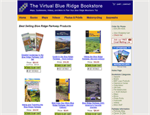 Tablet Screenshot of blueridgebookstore.com